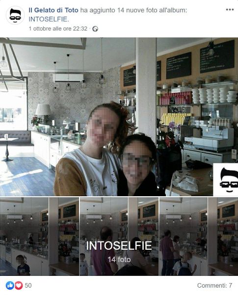 screenshot album facebook gelato di toto